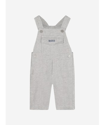 BOSS Baby Boys T-Shirt And Dungarees Gift Set in Grey Amélioration de cerveau avec