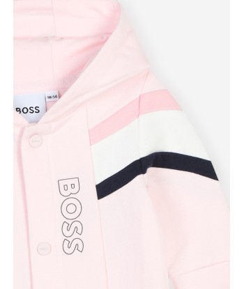 BOSS Baby Girls Hooded All In One in Pink JUSQU'A -70%! 