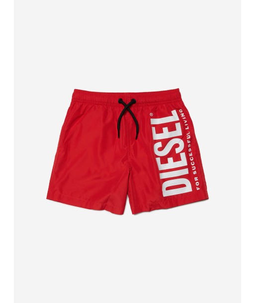 Diesel Boys Logo Swim Shorts in Red s'inspire de l'anatomie humaine