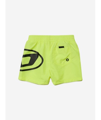 Diesel Baby Boys Logo Swim Shorts in Yellow Venez acheter