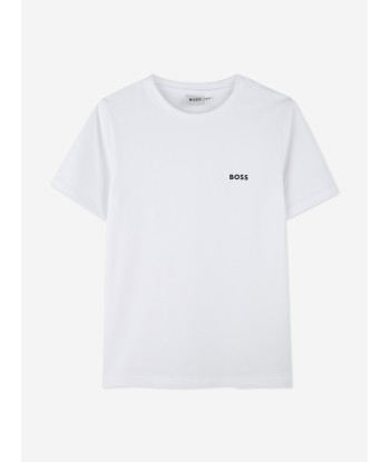 BOSS Boys Set Of 2 T-Shirts in Black À commander