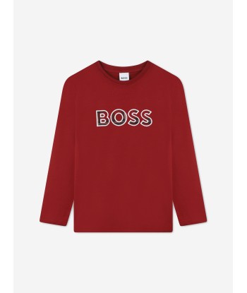 BOSS Boys Pyjamas Set in Brown soldes