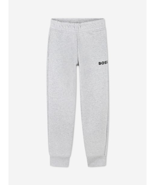 BOSS Boys Logo Joggers in Grey prix