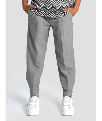 BOSS Boys Suit Trousers in Grey en ligne