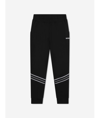 BOSS Boys Logo Joggers in Black d'Europe débarque