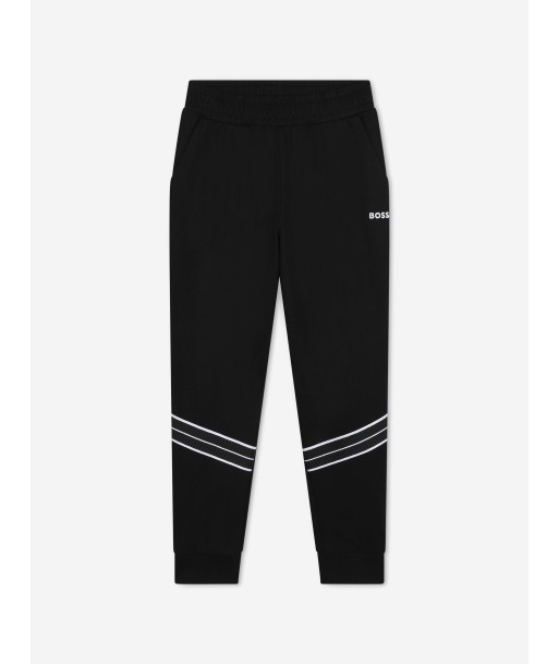 BOSS Boys Logo Joggers in Black d'Europe débarque