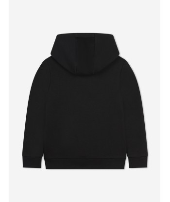 BOSS Boys Logo Hoodie in Black les muscles