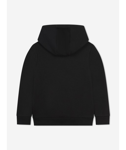 BOSS Boys Logo Hoodie in Black les muscles