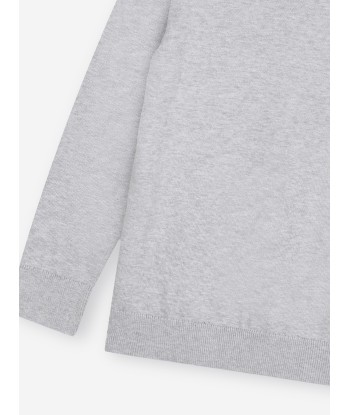 BOSS Boys Logo Jumper in Grey vous aussi creer 