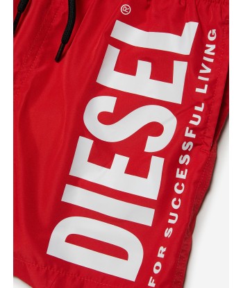 Diesel Boys Logo Swim Shorts in Red s'inspire de l'anatomie humaine