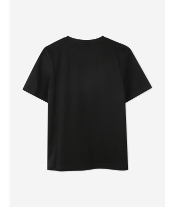 BOSS Boys Logo Print T-Shirt in Black Découvrez la collection