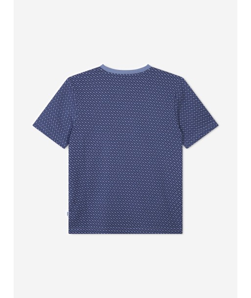 BOSS Boys Monogram Priint T-Shirt in Grey online