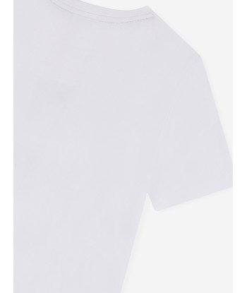 BOSS Boys Logo T-Shirt in White france