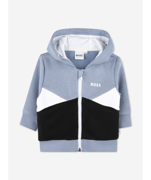 BOSS Baby Boys Zip Up Top in Grey commande en ligne