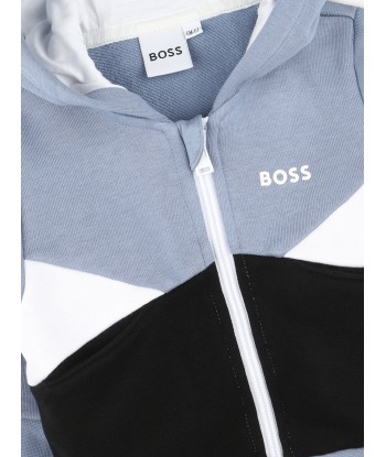 BOSS Baby Boys Zip Up Top in Grey commande en ligne