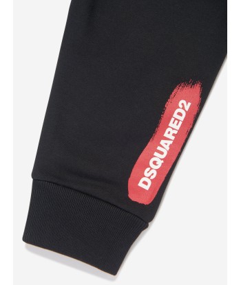 Dsquared2 Baby Logo Joggers in Black chez Cornerstreet bien 