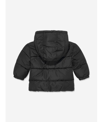 BOSS Baby Boys Logo Puffer Jacket in Black Venez acheter