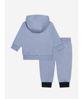 BOSS Baby Boys Colourblock Tracksuit in Grey Les êtres humains sont 