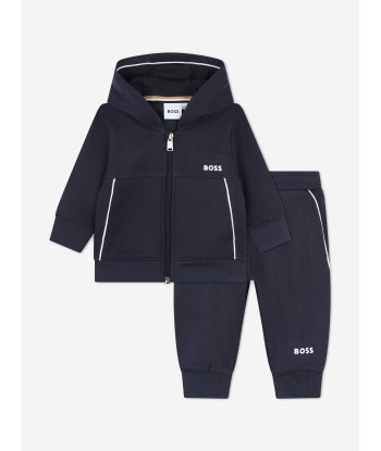 BOSS Baby Boys Logo Tracksuit in Navy 2 - 3 jours ouvrés.