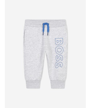 BOSS Baby Boys L:ogo Tracksuit in Grey En savoir plus