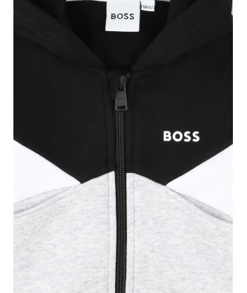 BOSS Baby Boys Colourblock Tracksuit in Black pas cher chine