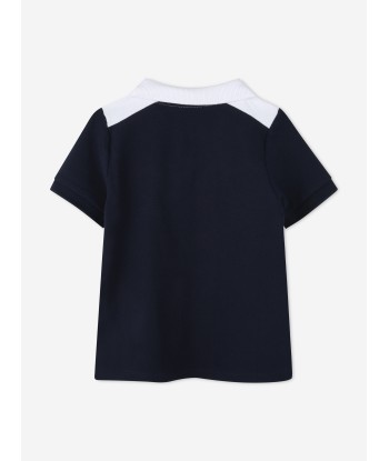 BOSS Baby Boys Colourblock Polo Shirt in Navy s'inspire de l'anatomie humaine