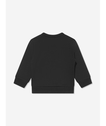 Dsquared2 Baby Multi Icon Logo Sweatshirt in Black Jusqu'à 80% De Réduction