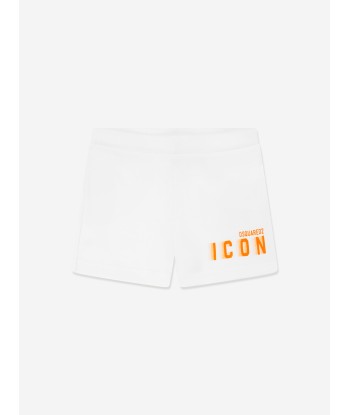 Dsquared2 Baby Icon Short Set in White Economisez 