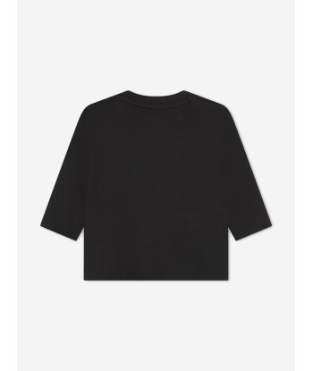 BOSS Baby Boys Long Sleeve T-Shirt in Black Les êtres humains sont 