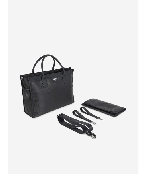 BOSS Baby Monogram Tote Changing Bag in Black (40cm) 2024