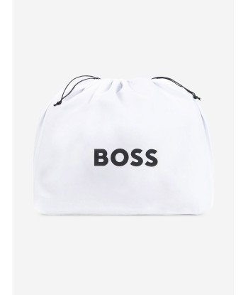 BOSS Baby Logo Print Changing Bag in Black (47cm) des créatures d'habitude