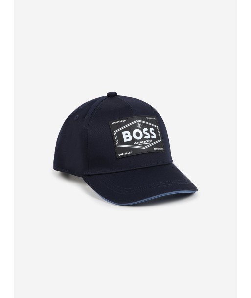 BOSS Boys Logo Cap in Navy Venez découvrir notre 