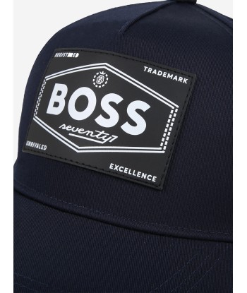 BOSS Boys Logo Cap in Navy Venez découvrir notre 