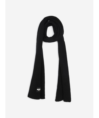 BOSS Boys Logo Scarf in Black votre restaurant rapide dans 