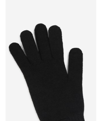 BOSS Boys Logo Gloves in Black 50-70% off 