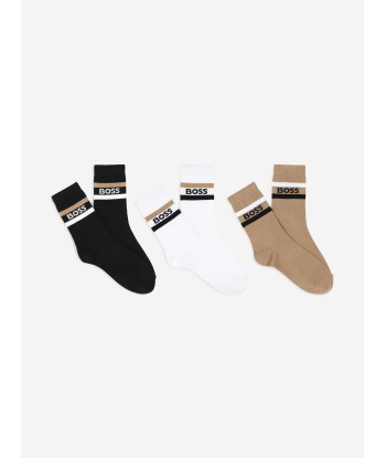 BOSS Boys 3 Pairs Socks Set in Black sélection de produits