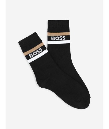 BOSS Boys 3 Pairs Socks Set in Black sélection de produits