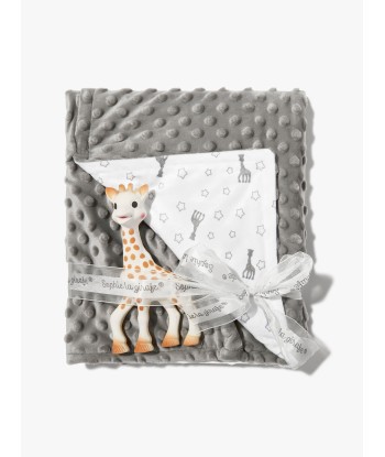 Sophie La Girafe Baby Sophie'doux Blanket Gift Set in Grey pas cher chine