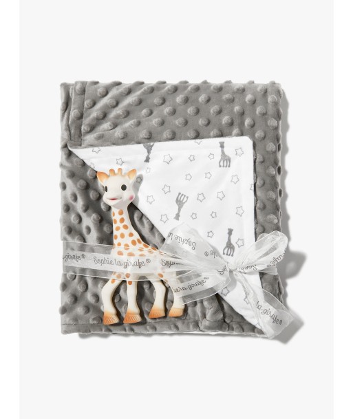 Sophie La Girafe Baby Sophie'doux Blanket Gift Set in Grey pas cher chine