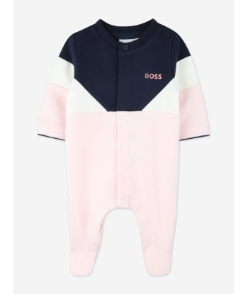 BOSS Baby Girls Babygrow Gift Set in Pink de technologie