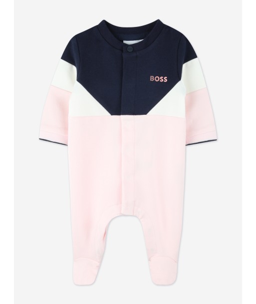 BOSS Baby Girls Babygrow Gift Set in Pink de technologie