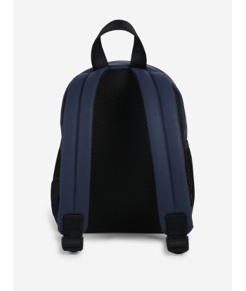 BOSS Boys Logo Backpack in Navy (28cm) 50-70% off 