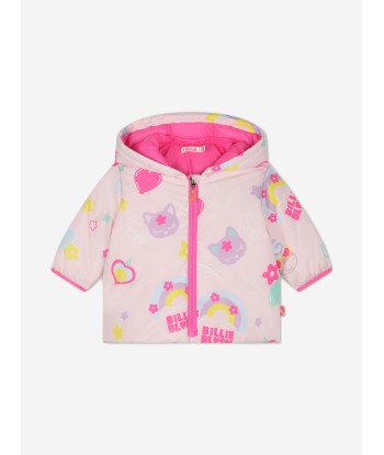 Billieblush Baby Girls Magic Rainbow Puffer Jacket in Pink des créatures d'habitude