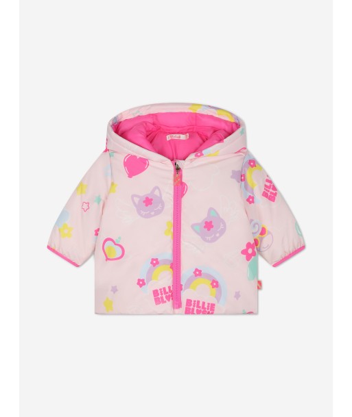 Billieblush Baby Girls Magic Rainbow Puffer Jacket in Pink des créatures d'habitude