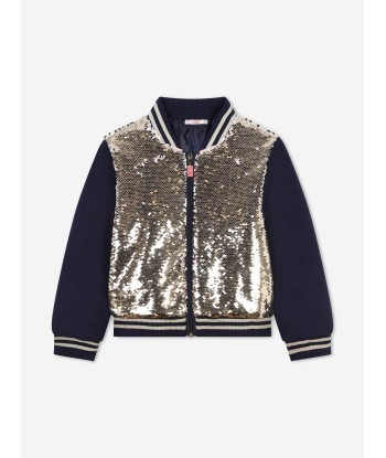 Billieblush Girls Sequin Jacket in Gold sélection de produits