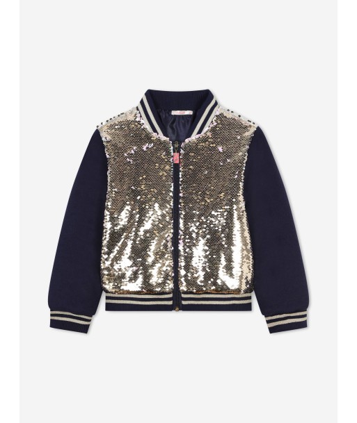 Billieblush Girls Sequin Jacket in Gold sélection de produits