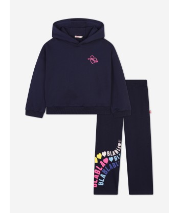 Billieblush Girls Logo Tracksuit in Navy la livraison gratuite