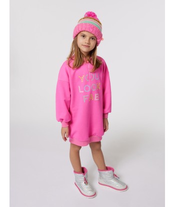 Billieblush Girls Sweater Dress in Pink est présent 