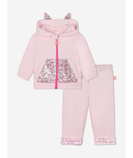 Billieblush Baby Girls Bunny Tracksuit in Pink 50-70% off 