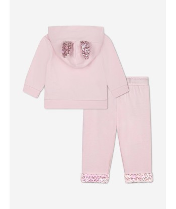 Billieblush Baby Girls Bunny Tracksuit in Pink 50-70% off 